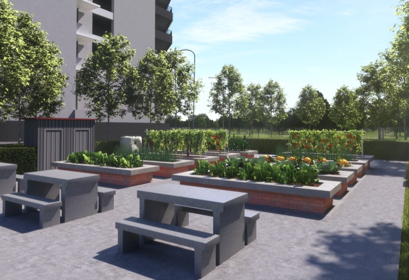 Multi-Level Sky Garden