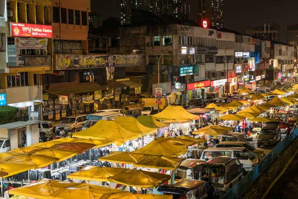 night market in Cheras