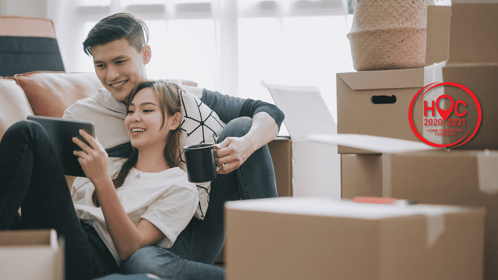 couple happily moving in benefitted from HOC 2020-2021