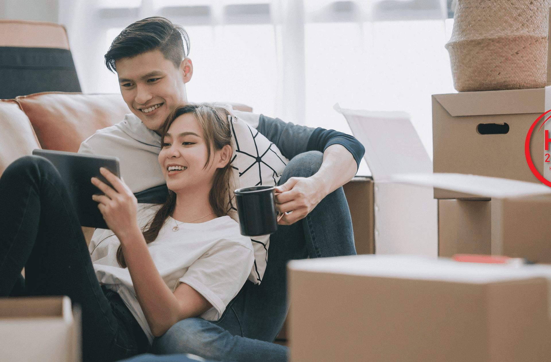couple happily moving in benefitted from HOC 2020-2021