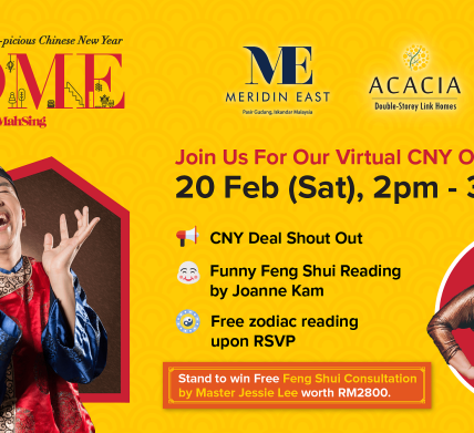 CNY Virtual Open House with Acacia @ Meridin East